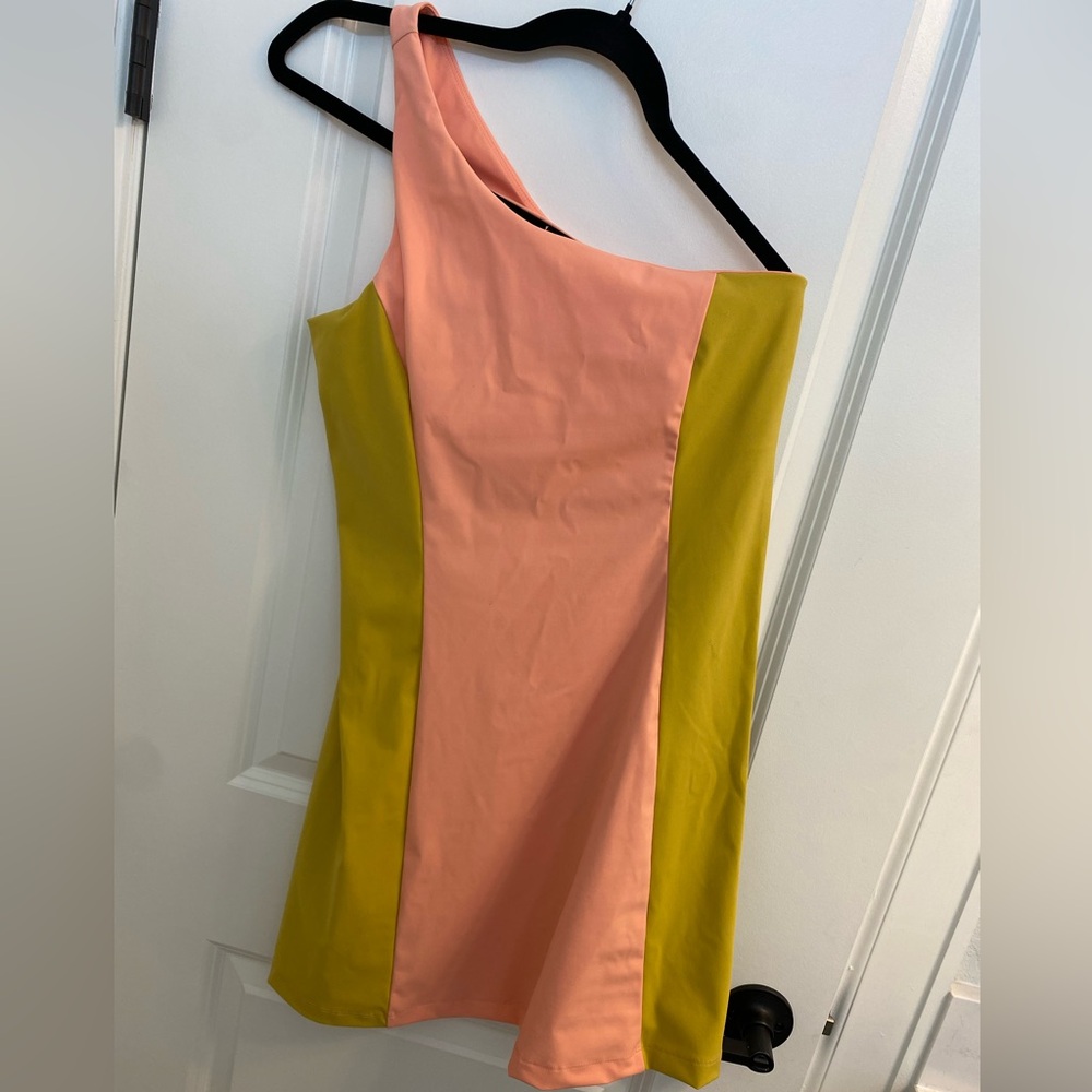 Outdoor voices one shoulder athletic dress